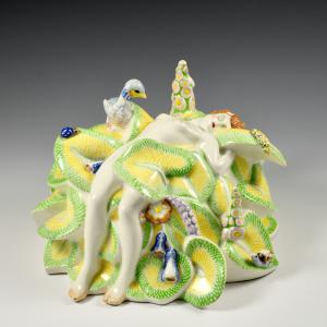 Nua sobre folhas - Sandro Vacchetti, Manifattura Lenci, 1929
